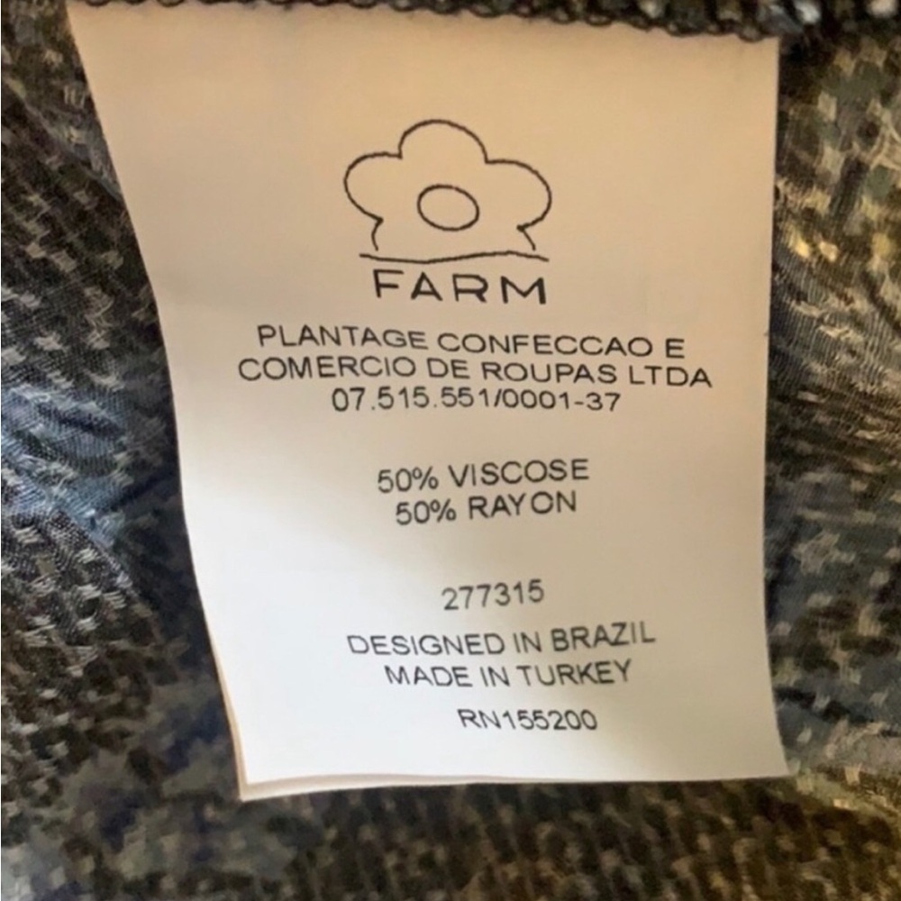 Farm Rio x Anthropologie Tropical Themed Button Down Tank New Wout tag 🏷️ - Picture 10 of 10